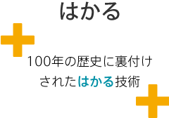 はかる