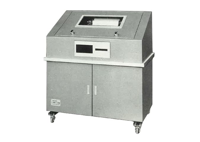 国産初の生コン製造記録計を開発納入